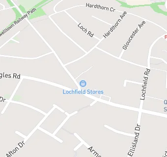 map for Lochfield Stores