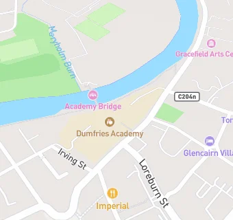 map for Dumfries Academy