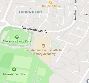 map for St Peter & Paul's Catholic Primary Academy