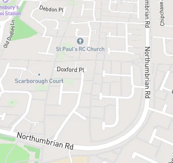 map for Cramlington Community Lunch Club