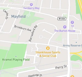 map for Shankhouse Sports & Social Club
