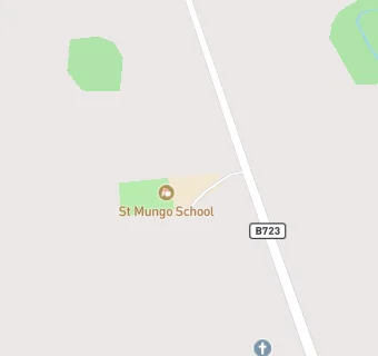 map for St Mungo School