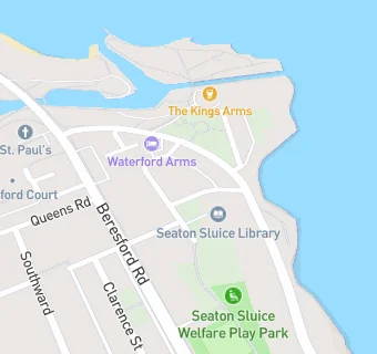 map for Seaton Sluice Community Centre