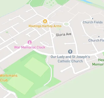 map for New Hartley Community Association