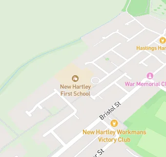 map for New Hartley First School