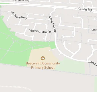 map for Beaconhill Community Primary School