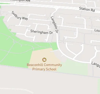 map for Beaconhill Community Primary School