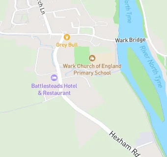 map for Wark Surgery