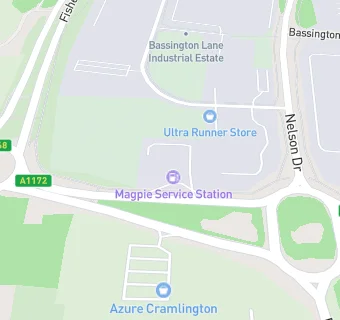 map for Magpie Service Station