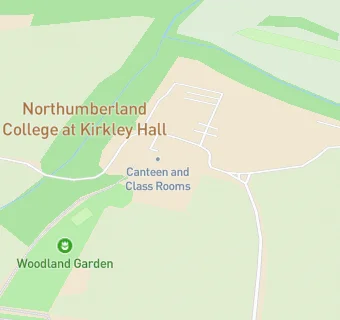 map for Kirkley Hall College