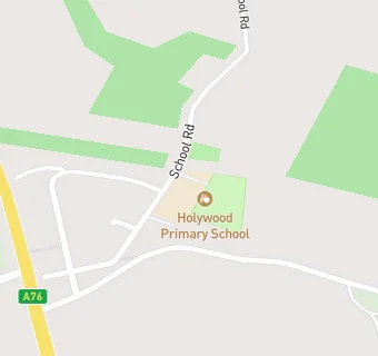 map for Holywood School