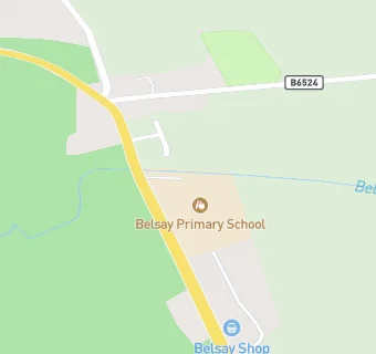 map for Belsay Primary School