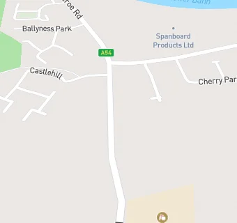 map for Castleroe Primary School