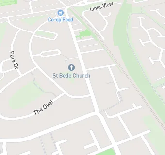 map for St Bedes Parish Centre