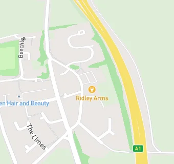 map for The Ridley Arms