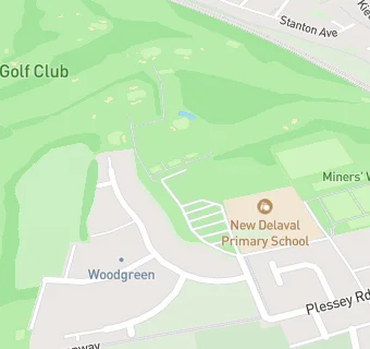 map for Blyth Golf Club