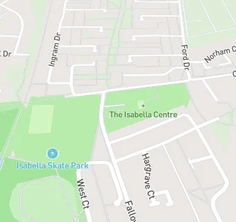 map for Isabella Community Centre