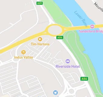 map for The Riverside Hotel