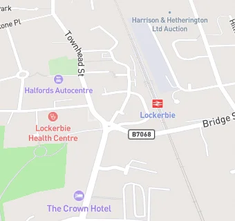 map for Lockerbie Dental Surgery