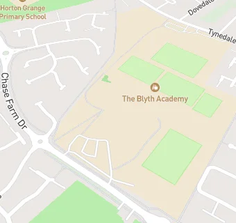 map for Blyth Community College