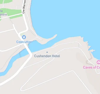 map for Cushendun Hotel