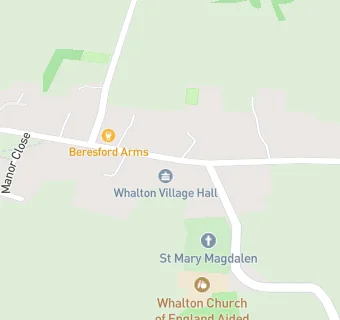 map for Whalton Village Hall