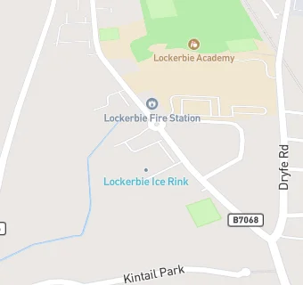 map for South of Scotland Ice Rink Club