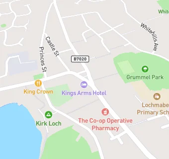 map for Kings Arms Hotel