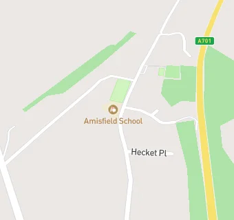 map for Amisfield School