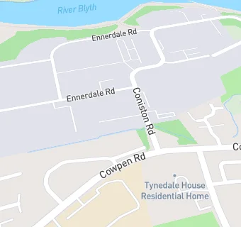 map for Blyth Riverside Resource Centre