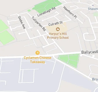 map for Spar Harpurs Hill