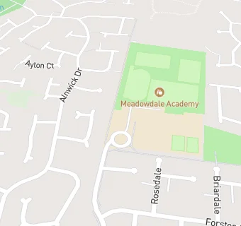 map for Meadowdale Middle School