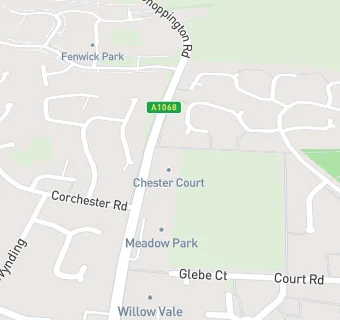 map for Chester Court Care Home