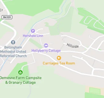 map for Heritage Centre Bellingham