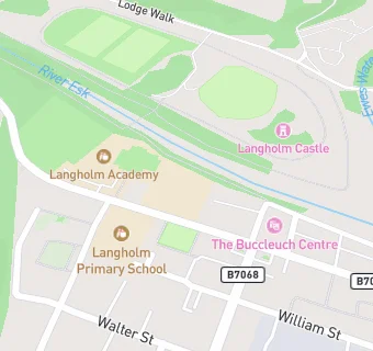 map for Langholm Academy