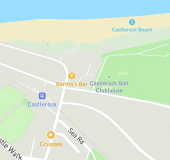 map for Castlerock Golf Club