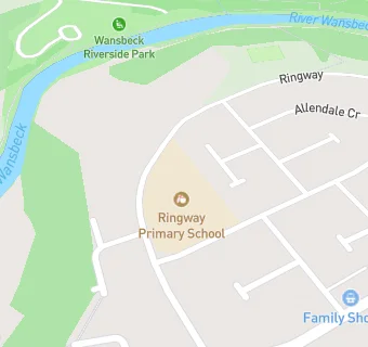 map for Ringway Primary School