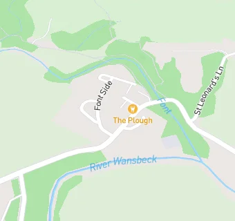 map for The Plough Inn