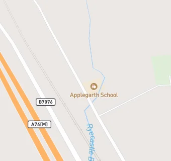 map for Applegarth School