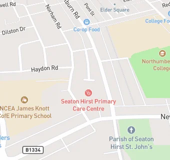 map for Seaton Park Medical Group