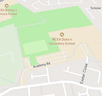 map for NCEA Bishop's Primary School