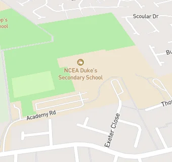 map for NCEA Duke's Secondary School