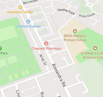 map for Crescent Pharmacy