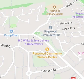 map for Pegswood Community Welfare Centre