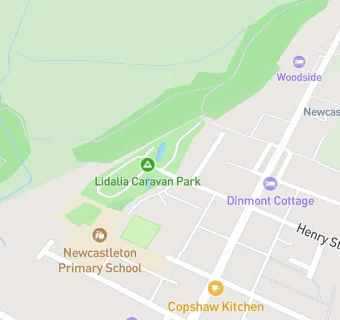 map for Newcastleton Health Centre