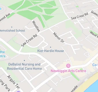 map for Keir Hardie Court