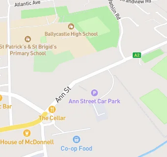 map for Frank A Mc Caughan Chemist