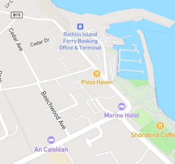 map for The Promenade Cafe