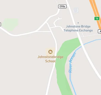 map for Johnstonebridge School