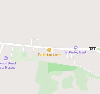 map for The Fullerton Arms